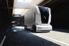 Así será el futuro de los vehículos eléctricos autónomos de transporte de cargas