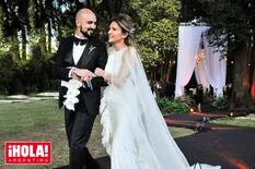 La romántica boda de Abel Pintos y Mora Calabrese en la estancia Villa María