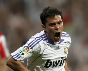 Javier Saviola marcó cinco goles y dio una asistencia en Real Madrid; llegó proveniente del Barsa