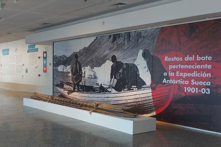 Imagen de "Explorando el límite austral", muestra del Museo Malvinas
