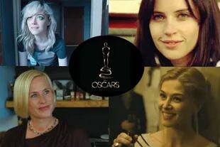 Emma Stone, Felicity Jones, Patricia Arquette y Rosamund Pike, novatas en las nominaciones