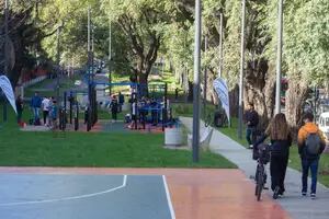 Cómo es el nuevo espacio verde y corredor deportivo que habilitaron en Chacarita