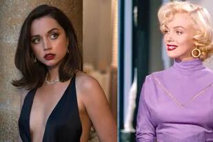 13/05/2022 Collage con Ana de Armas en 'Sin tiempo para morir' y Marilyn Monroe en 'Los caballeros las prefieren rubias' CULTURA UNIVERSAL/FOX