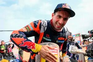 Histórico: Kevin Benavides se convirtió en el primer piloto en ganar el Rally Dakar en motos con dos marcas
