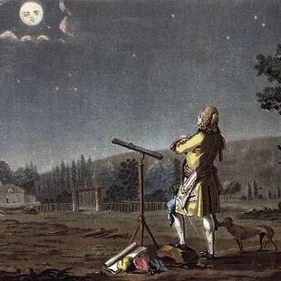 En el siglo XVII, los astrónomos ya conocían la distancia a la Luna con bastante precisión.