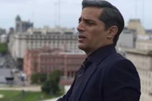 Joaquín Furriel, en su papel de Rubén Osorio, filmó escenas en el CCK