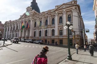 El Palacio Legislativo de La Paz.