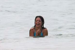 Camila Cabello enjoyed a few days of relaxation on the beach