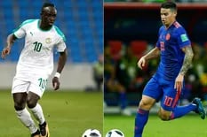 Senegal-Colombia, Mundial Rusia 2018: horario, TV y formaciones