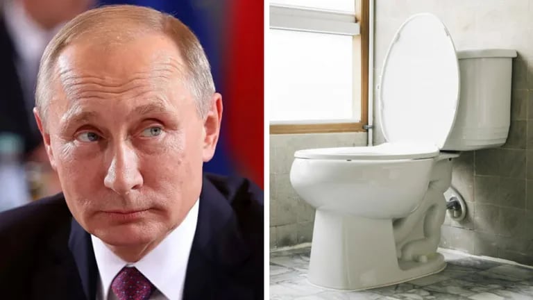 Wladimir Putin richtet jedes Mal, wenn er im Ausland auf die Toilette geht, eine ungewöhnliche Bitte an seine Leibwächter