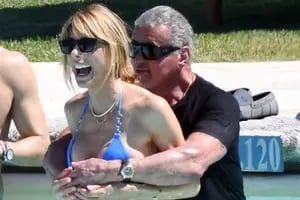 De los mimos en la pileta de Stallone y Jennifer Flavin al romántico día de playa de Heidi Klum