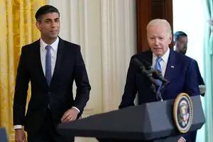 El pedido de Biden y Sunak desde la Casa Blanca por la asistencia a Ucrania