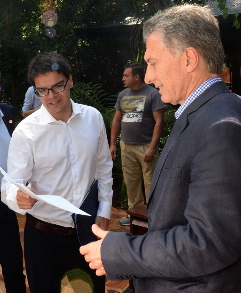 Darío Nieto es uno de los principales colaboradores de Macri desde que regresó al llano