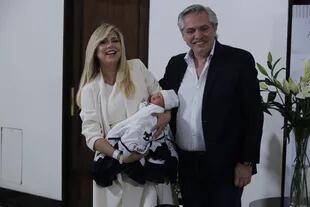 Presentación de Francisco, el hijo de Fabiola Yáñez y el presidente, Alberto Fernández