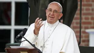 El Papa les habló a los inmigrantes desde el Independence Hall