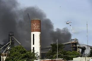 Explosión en la empresa cerealera COFCO, en Puerto San Martín. 27/12/17