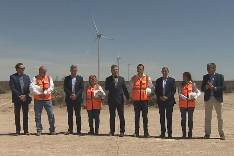 Macri, en Puerto Madryn: "Nos habían dicho que la energía era gratis"