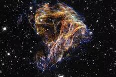El telescopio Hubble capturó los restos de la catastrófica muerte de una estrella