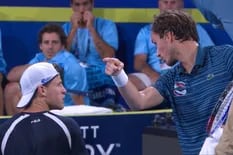 ATP Cup: el tenso momento entre Schwartzman y Medvedev por un festejo del ruso