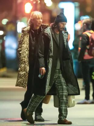 Muy distendido, el actor fue visto paseando por San Francisco junto con su novia, Alexandra Grant