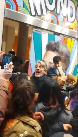 Intentaron escrachar a Pablo Echarri (Foto: Captura de video)