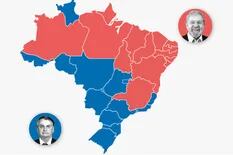 Cómo fue el voto por Lula y Bolsonaro en los distintos estados