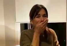 "No lo puedo creer": la emoción de Andrea Frigerio al ver a su hija tras 8 meses