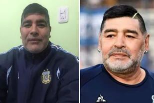 "El Diego de Varela": es igual a Maradona y arrasa en TikTok