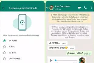 WhatsApp trabaja en una sección para almacenar los mensajes de chats temporales en el perfil de cada contacto