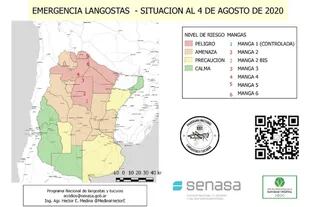 Según el Senasa, hay dos equipos locales trabajando en Santiago del Estero