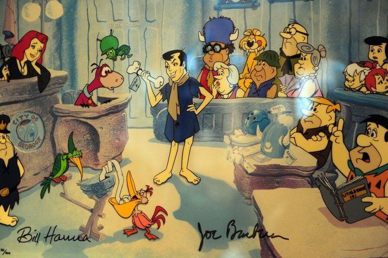The Flintstones ("Los picapiedra") también dominaron la televisión infantil durante año
