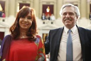 Cristina Kirchner y Alberto Fernández