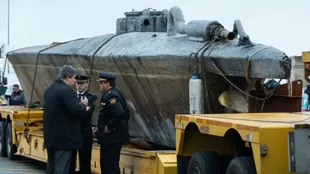 El submarino llevaba más de 3.000 kilos de cocaína.