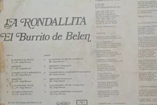 El disco de La Rondallita incluía otras canciones compuestas por el maestro Hugo Blanco