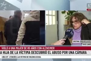 La mujer padece de Alzheimer y la hija de la víctima descubrió el abuso por una cámara