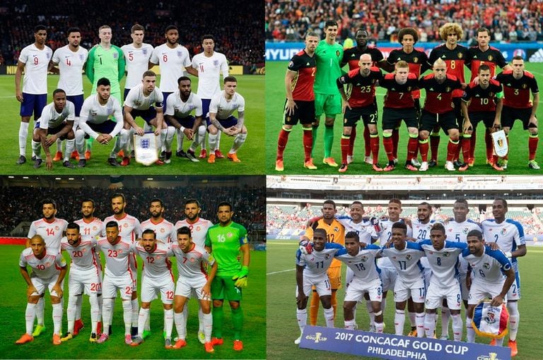 La guía del Mundial. Grupo G: perfiles de Bélgica, Panamá, Inglaterra y Túnez