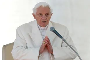 El papa emérito Benedicto XVI