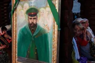El zar es visto por algunos como un "Cristo"