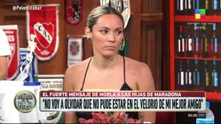 Rocío Oliva participa de Polémica en el Bar, el programa de América conducido por Mariano Iúdica que despertó el enojo de Claudia Villafañe