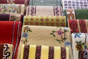 Variedad de motivos y colores: sello particular de la producción de alfombras.