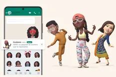 WhatsApp: ahora podés tener avatares personalizados y 36 modelos de stickers propios