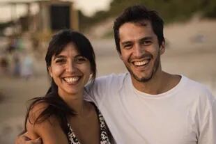 Junto a su marido,Santiago Salernó, con quien compartió un programa en El Gourmet