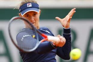 Roland Garros: Nadia Podoroska, en los octavos de final, frente a Krejcikova