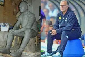 La estatua de Bielsa: un fanático de Leeds donará su escultura al club