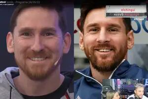 Nico Tagliafico reaccionó en vivo a un parecido de Messi e hizo reír a todos: “Es Leo, amor”