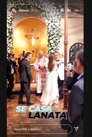 Wedding Jorge Lanata and Elba Marcovecchio