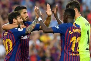 Barcelona reaccionó con un gol de Messi y después vapuleó a Huesca por 8-2