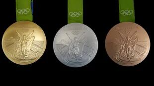 Las medallas de Río; las de oro están hechas casi en su totalidad de plata