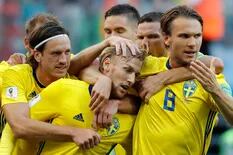 Suecia le ganó 1-0 a Suiza y avanzó a los cuartos de final del Mundial de Rusia