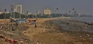Playa Chowpatty, Mumbai (Photo: Captured From Twitter)